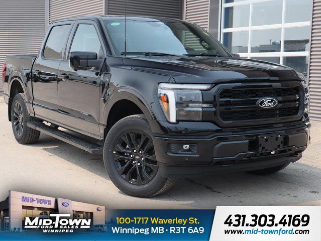 New 2025 Ford F-150 LARIAT | Adjustable Pedal | Remote Start for sale in Winnipeg, MB