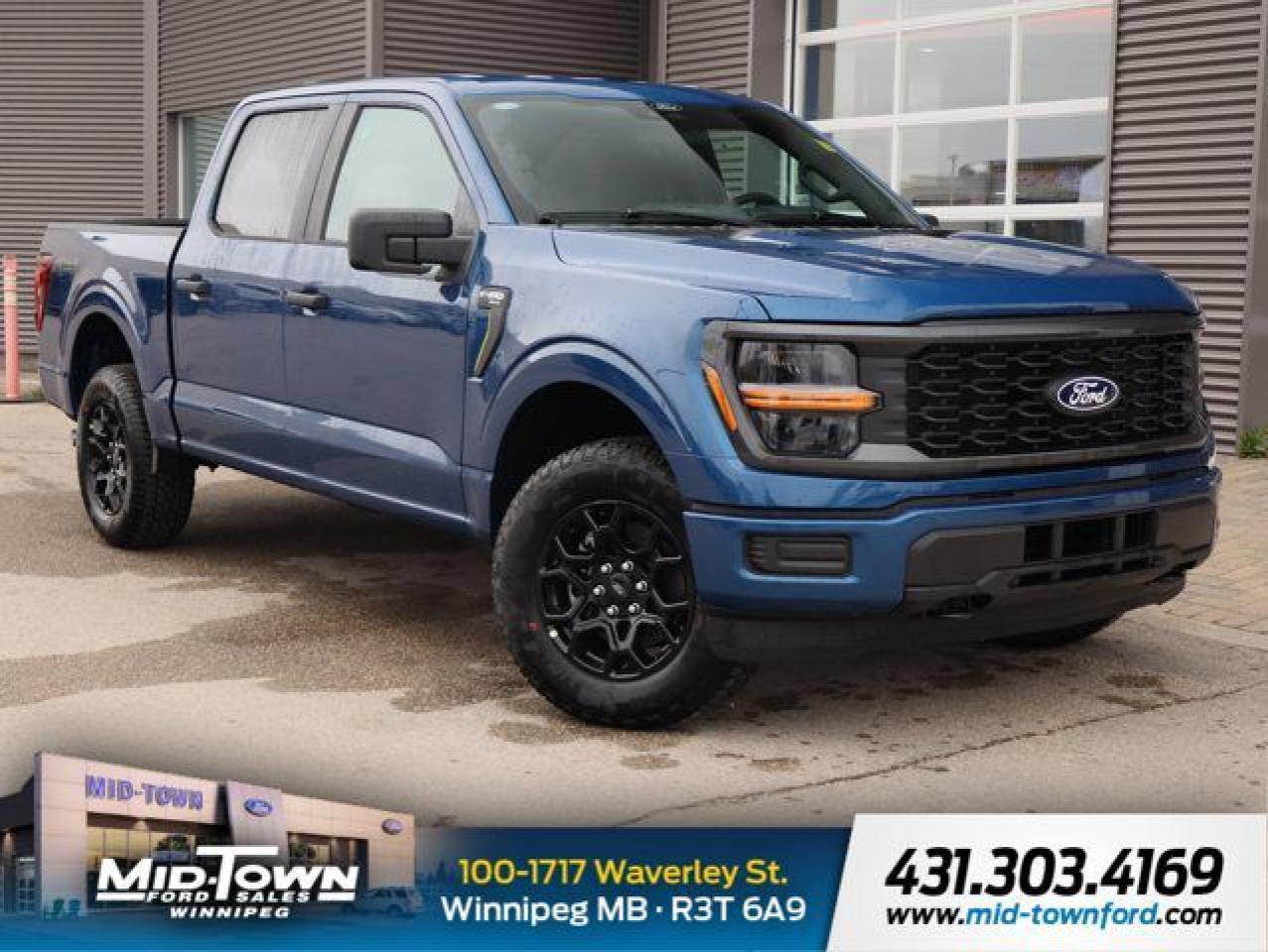 New 2025 Ford F-150 STX | Lane Keep Assist | Class 4 Trailer Hitch for sale in Winnipeg, MB