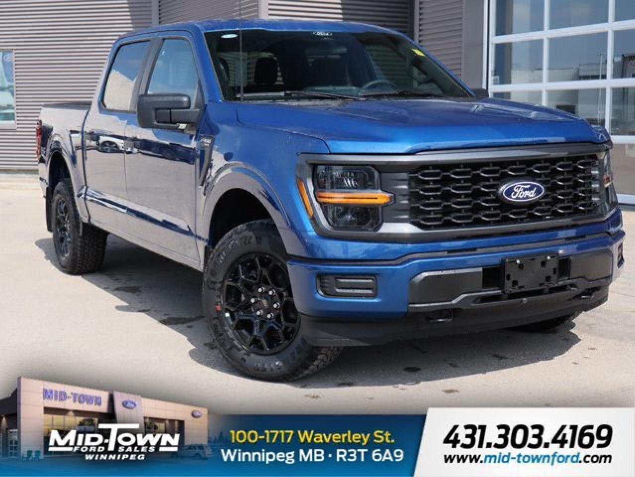 New 2025 Ford F-150 STX | Lane Keep Assist | Class 4 Trailer Hitch for sale in Winnipeg, MB