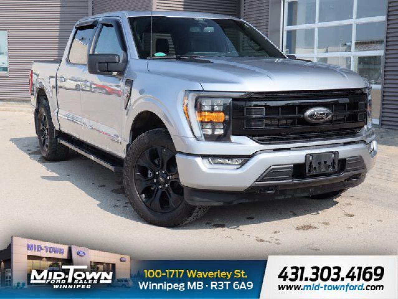 Used 2022 Ford F-150 XLT HYBRID CLEAN CARFAX LOCAL TRADE ONE OWNER for sale in Winnipeg, MB