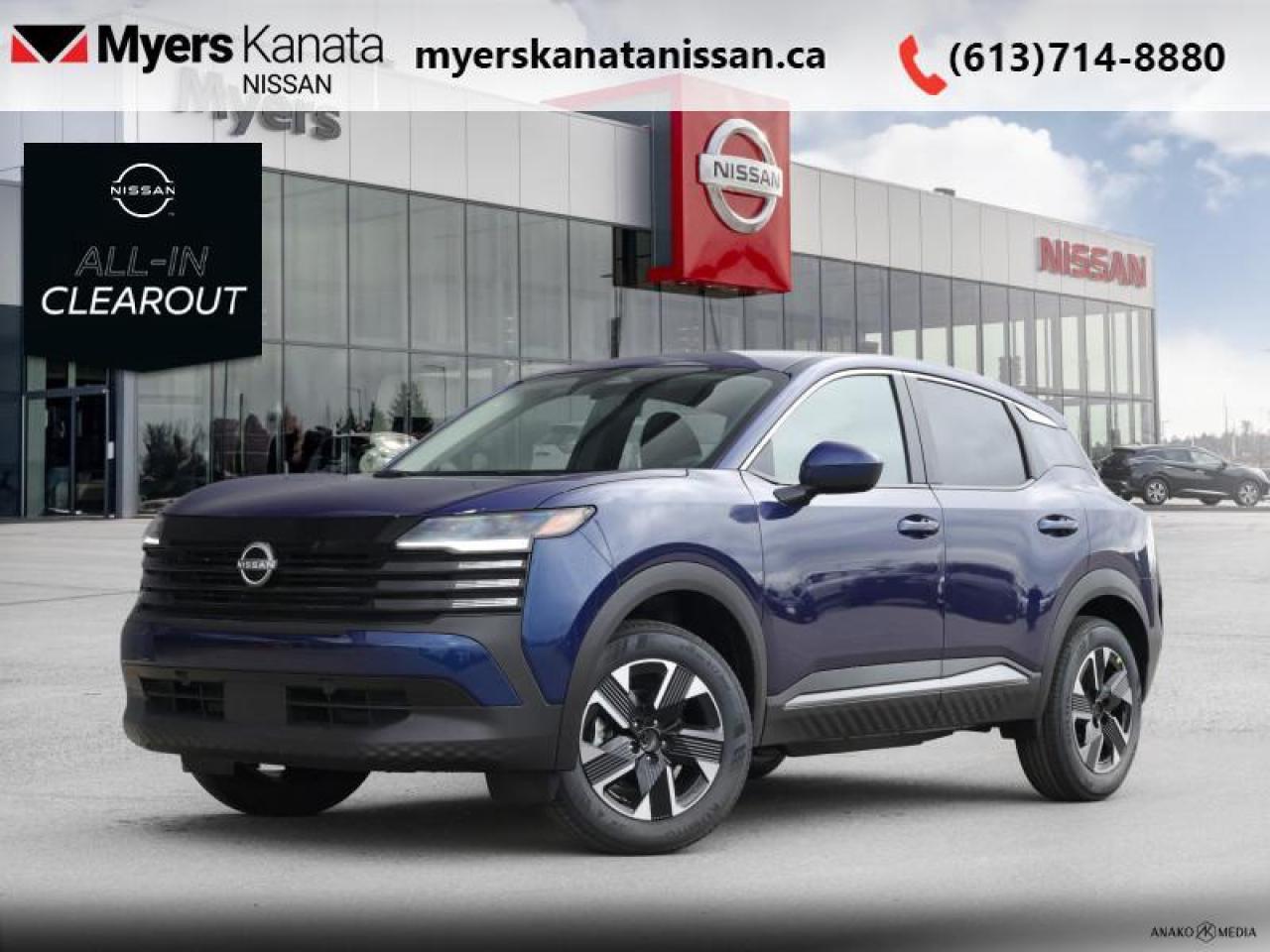 New 2025 Nissan Kicks SV  - Premium Package for sale in Kanata, ON