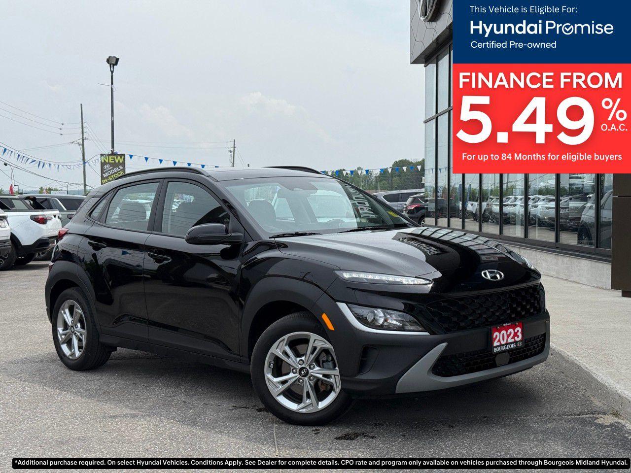 Used 2023 Hyundai KONA 2.0L Preferred AWD w/Sun & Leather Package for sale in Midland, ON