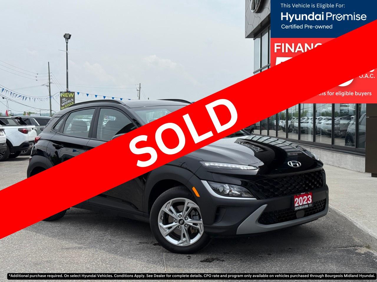 Used 2023 Hyundai KONA 2.0L Preferred AWD w/Sun & Leather Package for sale in Midland, ON