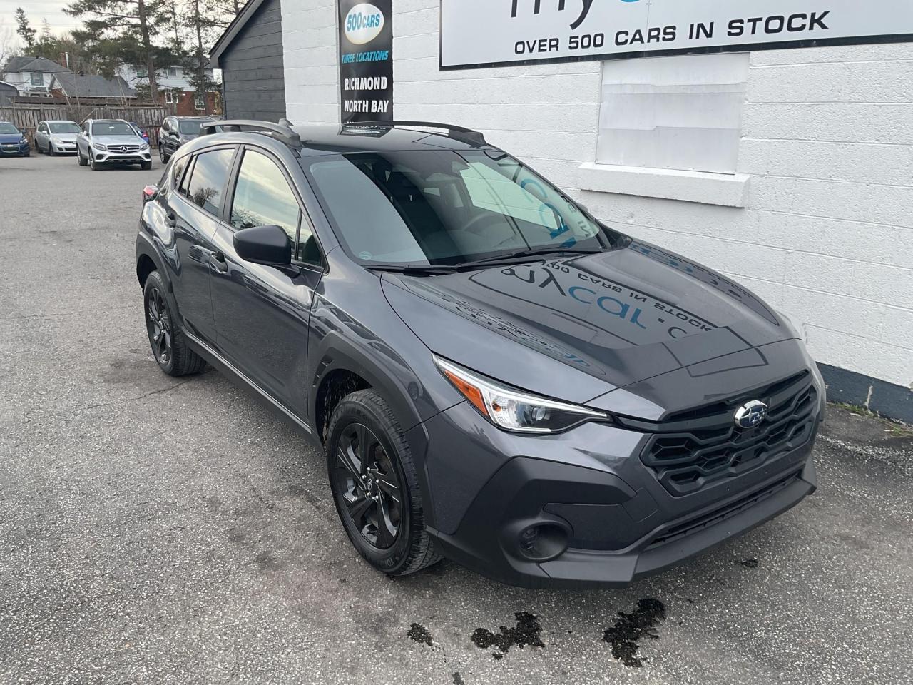 Used 2024 Subaru XV Crosstrek Convenience 2L CONVENIENCE AWD!!!!  HEATED SEATS. BACKUP CAM. BLUETOOTH. A/C. CRUISE. PWR GROUP. PERFECT FOR YOU for sale in North Bay, ON