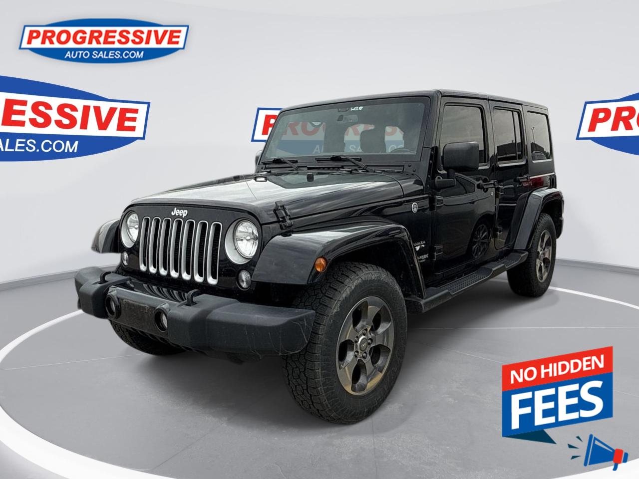 Used 2018 Jeep Wrangler JK Unlimited Sahara - Aluminum Wheels for sale in Sarnia, ON