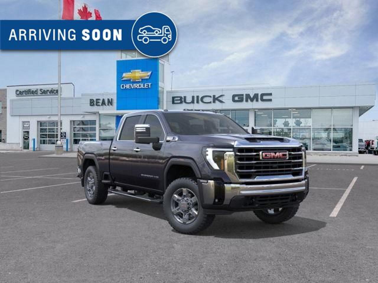 New 2025 GMC Sierra 2500 HD SLT DURAMAX 6.6L V8 WITH REMOTE START/ENTRY, HEATED SEATS, HEATED STEERING WHEEL, VENTILATED SEATS, BOSE SOUND SYSTEM, HD REAR VISION CAMERA for sale in Carleton Place, ON