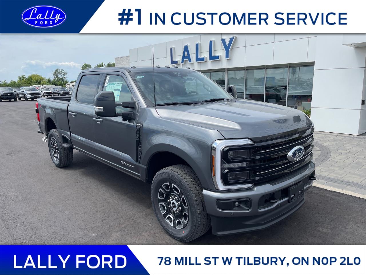 New 2025 Ford F-350 Platinum for sale in Tilbury, ON