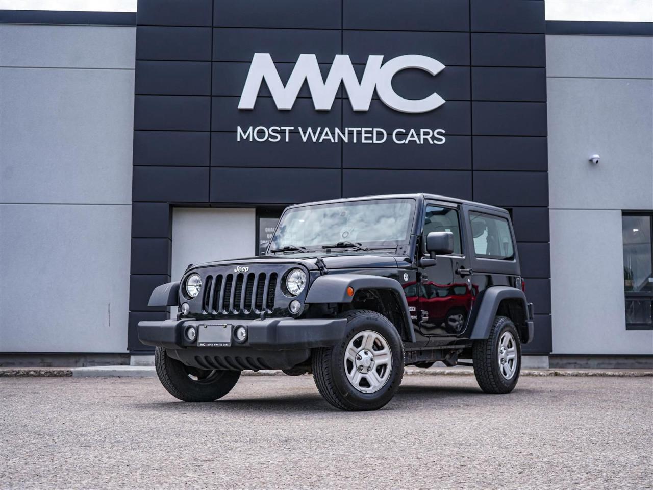 Used 2018 Jeep Wrangler JK SPORT WRANGLER | 3.6L V6 4X4 | NO ACCIDENTS for sale in Kitchener, ON