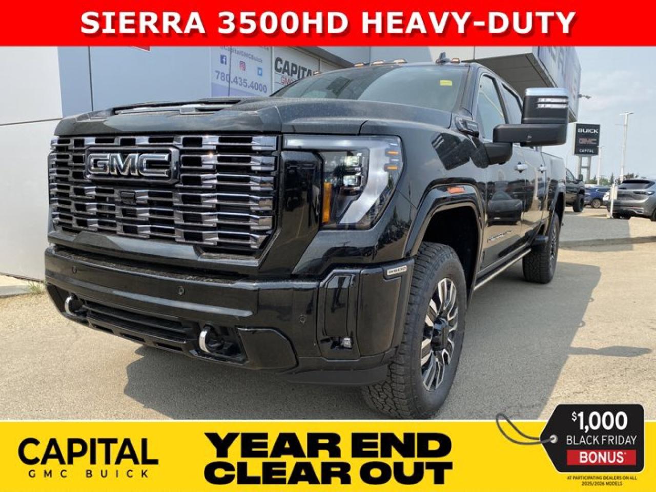 New 2025 GMC Sierra 3500 HD Crew Cab Denali Ultimate for sale in Edmonton, AB