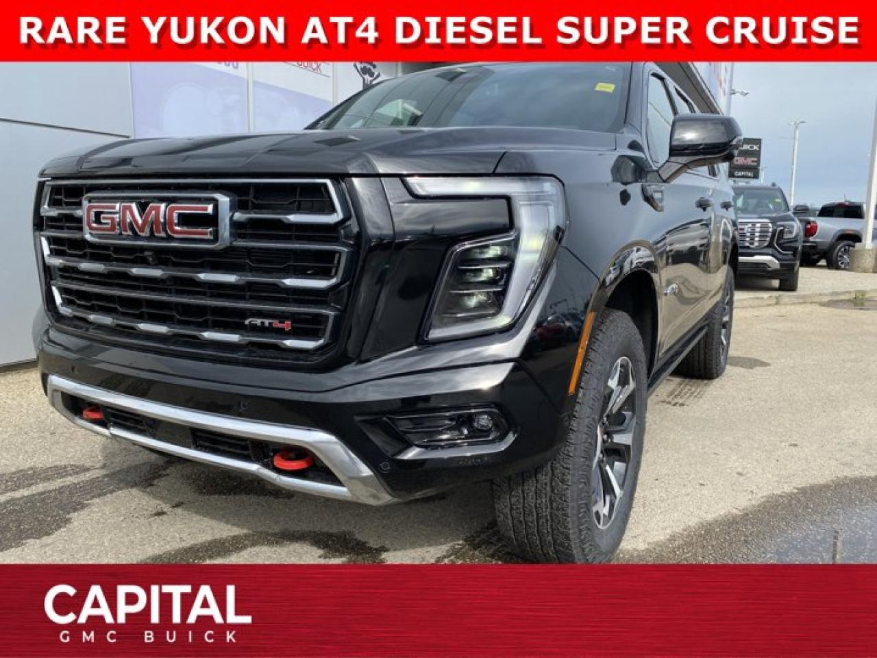 New 2025 GMC Yukon AT4 4WD for sale in Edmonton, AB