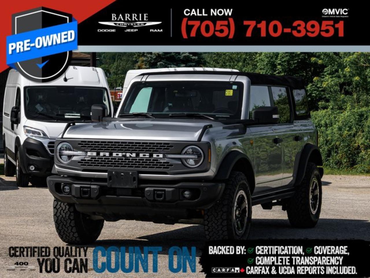 Used 2023 Ford Bronco  for sale in Barrie, ON