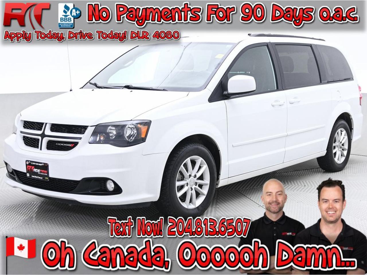 Hey there, friend  Welcome to Ride Times Oh Canada, Oooooh Damn... Sales Eventrunning all July, starting Canada Day.  Lets be real: everything costs more these days, and buying a vehicle can feel like a financial landmine. Thats why were doing things differently.  Deals That Hit Harder Than Fireworks  This month, you can drive away with $0 down, no payments for 90 days OAC, and flexible financing that actually works for real life.  Weve helped thousands of Manitobans get back on the road with confidenceand were ready to help you next.  Start With the Right Ride  We keep 80 to 120 hand-picked, safety-certified vehicles in stock at all timesmost priced under $30,000.  And yes, the good ones move fast.  Trade-in volume is slowing down across the province, so if something catches your eye, dont waitwe only have one of most trims, and fresh inventory is getting harder to replace.  Financing Built Around You  Whether youre rebuilding credit, buying your first car, or just trying to keep your payments lowweve got you covered with:  $0 down options  Fast approvals  No payments for 90 days OAC  Competitive rates even if your credit isnt perfect  Top-dollar trade values to unlock equity before your current vehicle drops more  Proudly Canadian. Fiercely Independent.  Were a family-owned dealership with 17+ years in businessbuilt on trust, transparency, and treating people right.  With over 1,000 five-star reviews from customers across Manitoba and beyond, weve earned our reputation the hard wayand we plan to keep it that way.  Youre Closer Than You Think  Youre already reading thisthats step one.  Most buyers start by valuing their trade, browsing online, or texting us with a few questions. From there, well walk you through every step.  No pressure. No fluff. Just real help.  Every Ride Comes Backed by Confidence  Every vehicle on our lot:  Passes a full safety inspection  Includes a detailed CarFax report  Comes with our exclusive Oil 4 Life Programfree oil changes for as long as you own it  Whats Holding You Back?  Were here to help you work through thatwithout pressure.  Just a heads-up: we cant hold vehicles without a deposit. And with top trade values and 90-day payment relief, inventory is moving.  Lets make this the easiest car-buying experience youve ever had:  Text us at 204-813-6507  Browse inventory now at fast.ridetime.ca  Or chat with us anytime on Facebook Messenger: m.me/ridetime  Your next ride is waitingand this July, it comes with a payment break.  DLR 4080