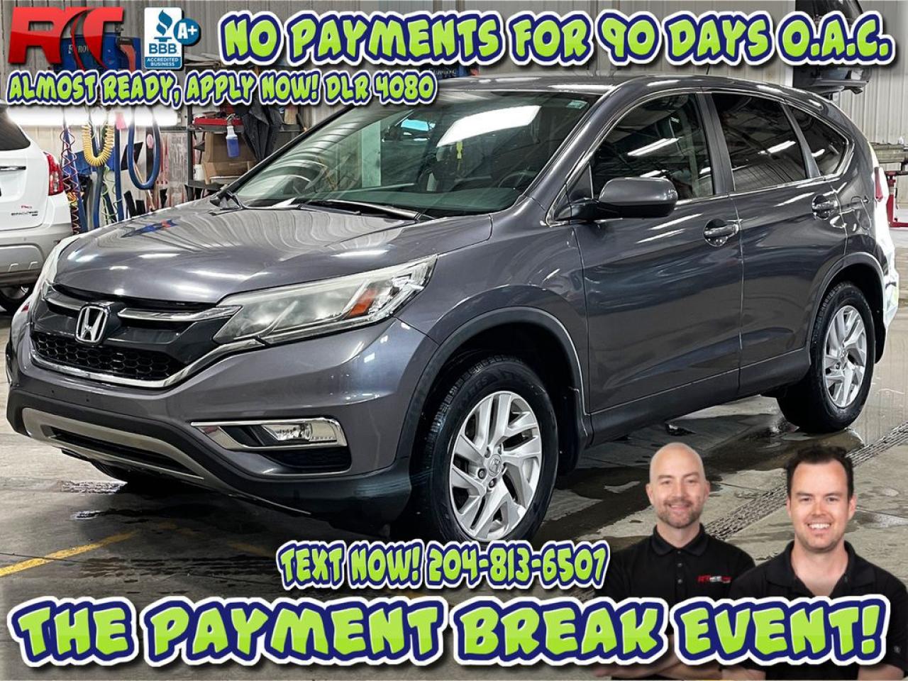 Used 2016 Honda CR-V SE for sale in Winnipeg, MB
