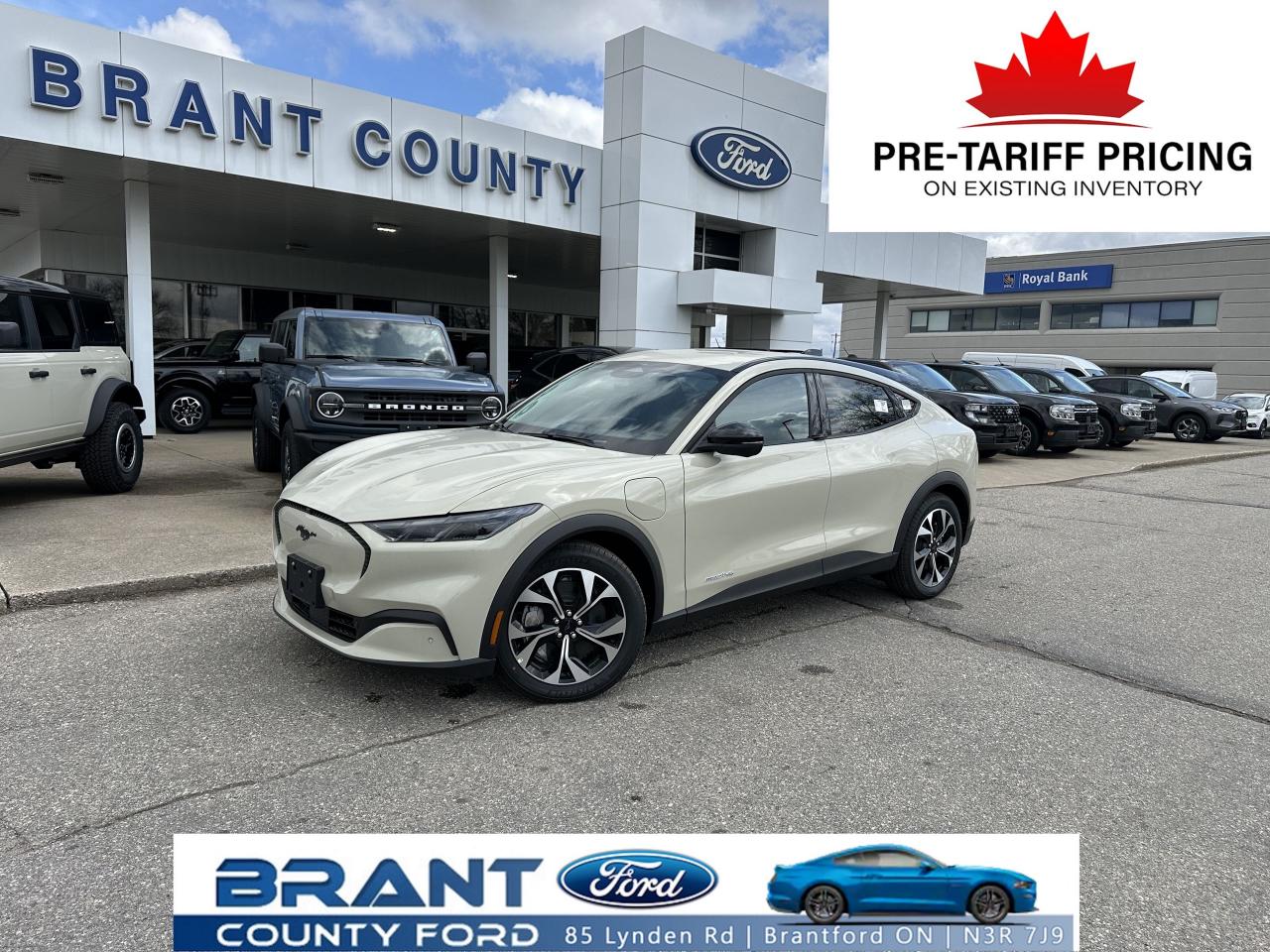 New 2025 Ford Mustang Mach-E MACH -E| SELECT |EXT RANGE | AWD for sale in Brantford, ON