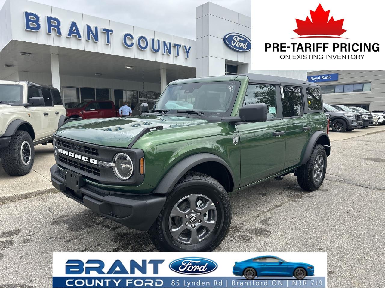New 2025 Ford Bronco Big Bend for sale in Brantford, ON