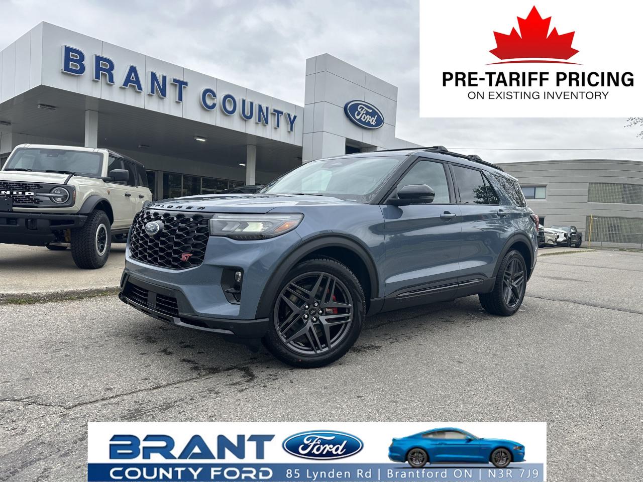 New 2025 Ford Explorer ST for sale in Brantford, ON