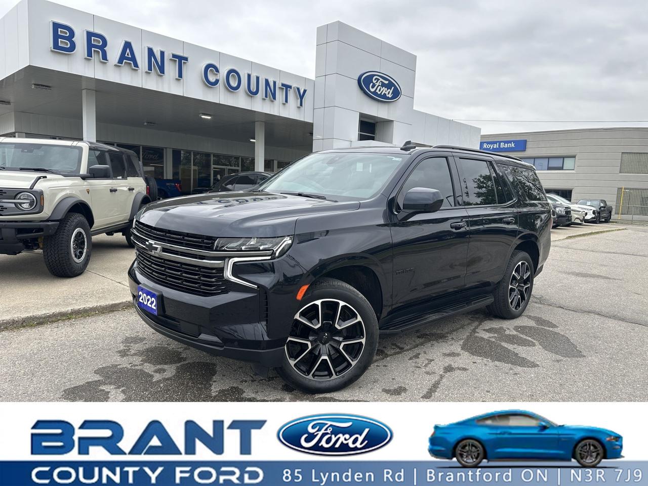 Used 2022 Chevrolet Tahoe RST for sale in Brantford, ON