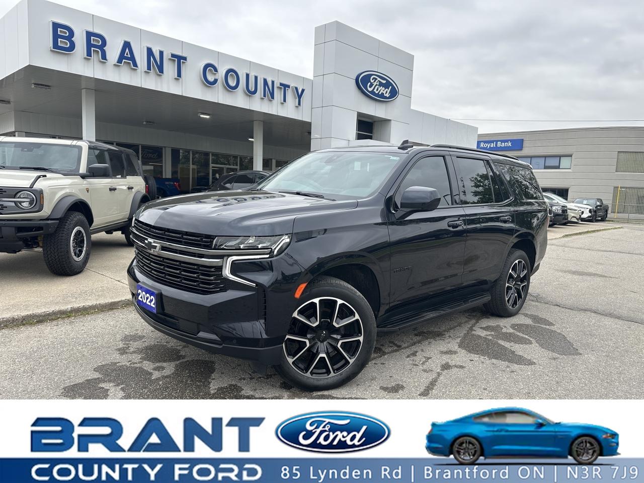 Used 2022 Chevrolet Tahoe RST for sale in Brantford, ON