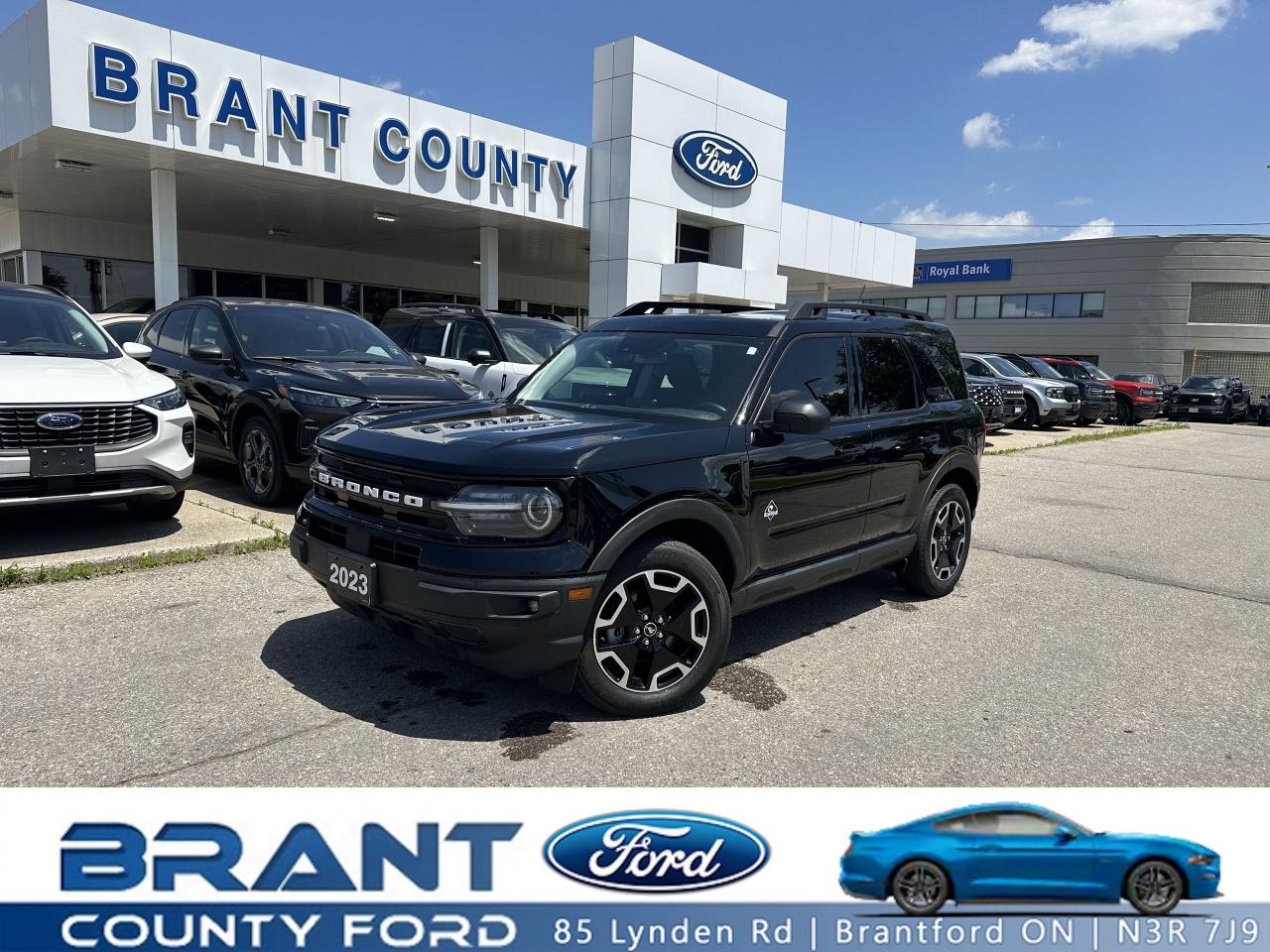 Used 2023 Ford Bronco Sport Outer Banks for sale in Brantford, ON