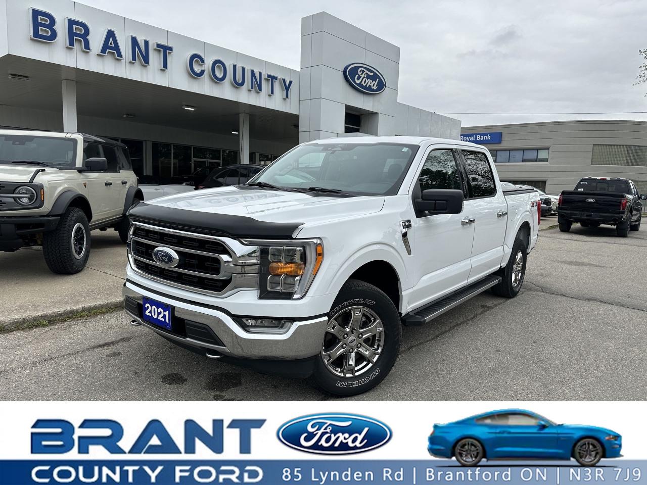 Used 2021 Ford F-150 XLT 4WD SuperCrew 5.5' Box for sale in Brantford, ON