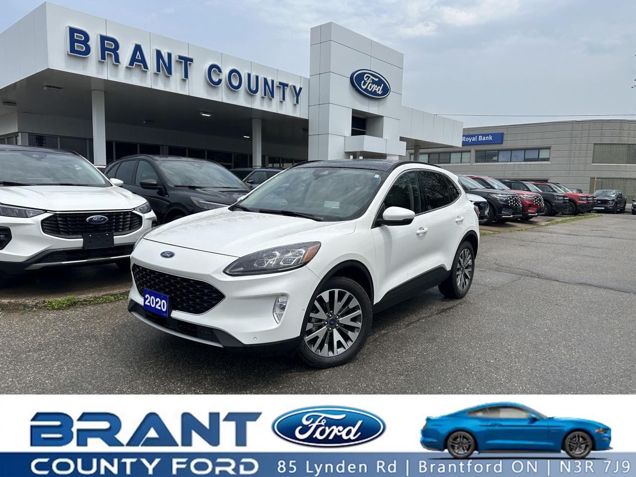 Used 2020 Ford Escape Titanium Hybrid for sale in Brantford, ON