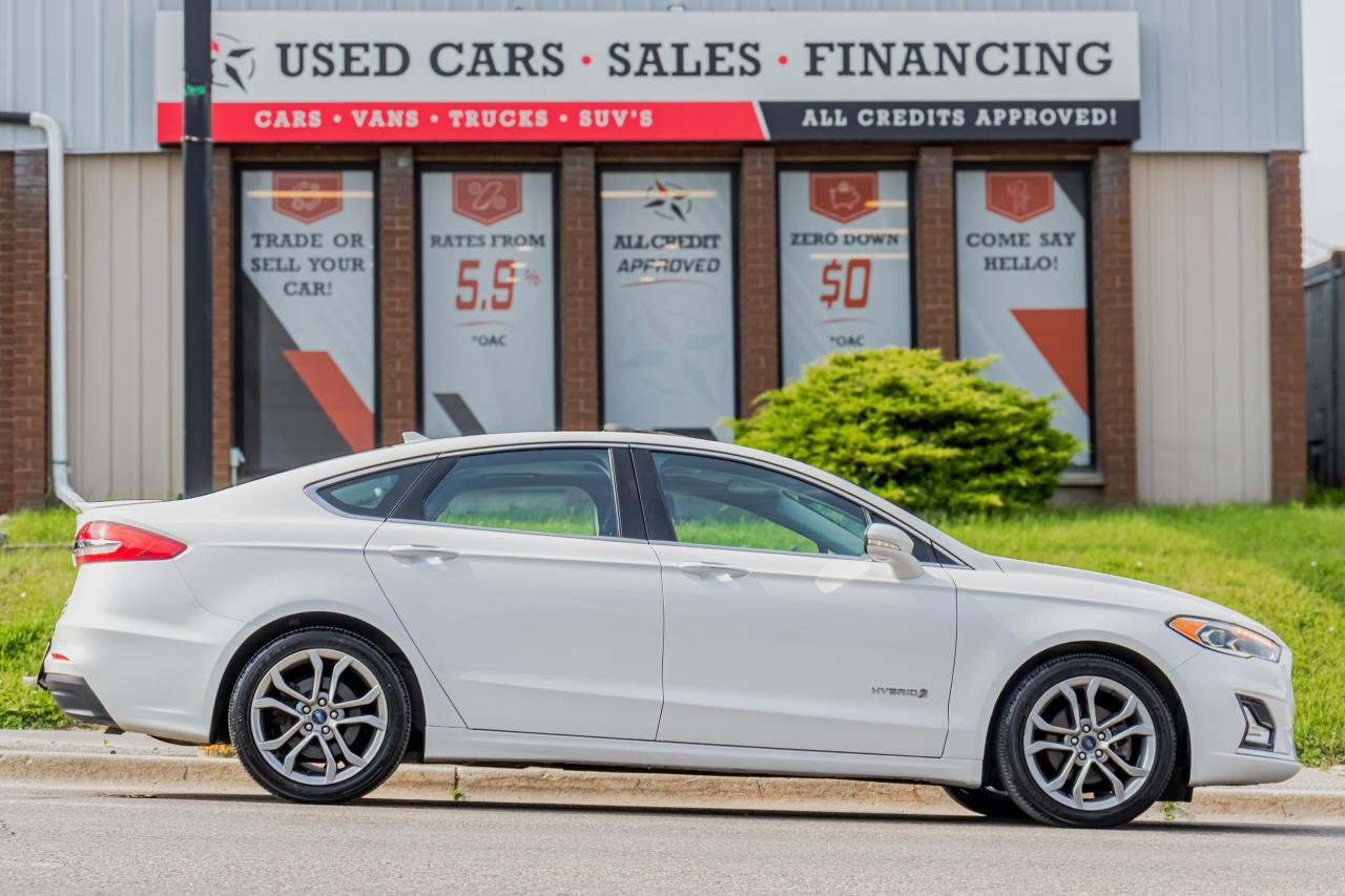 Used 2019 Ford Fusion Hybrid Titanium | Leather | Roof | Nav | Cam | Alloys ++ for sale in Oshawa, ON