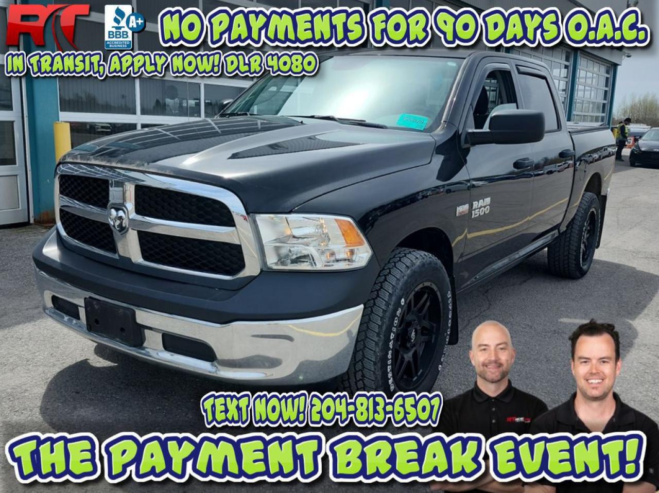 Used 2018 RAM 1500 SXT for sale in Winnipeg, MB
