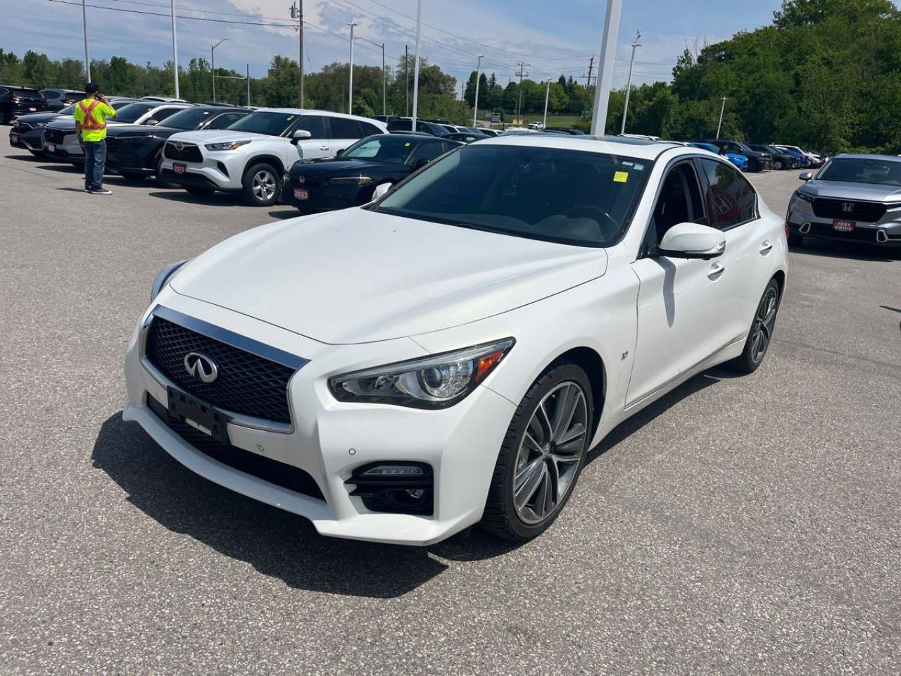 Used 2014 Infiniti Q50 LOADED Sport | LOW KMS | ACCIDENT FREE for sale in Waterloo, ON