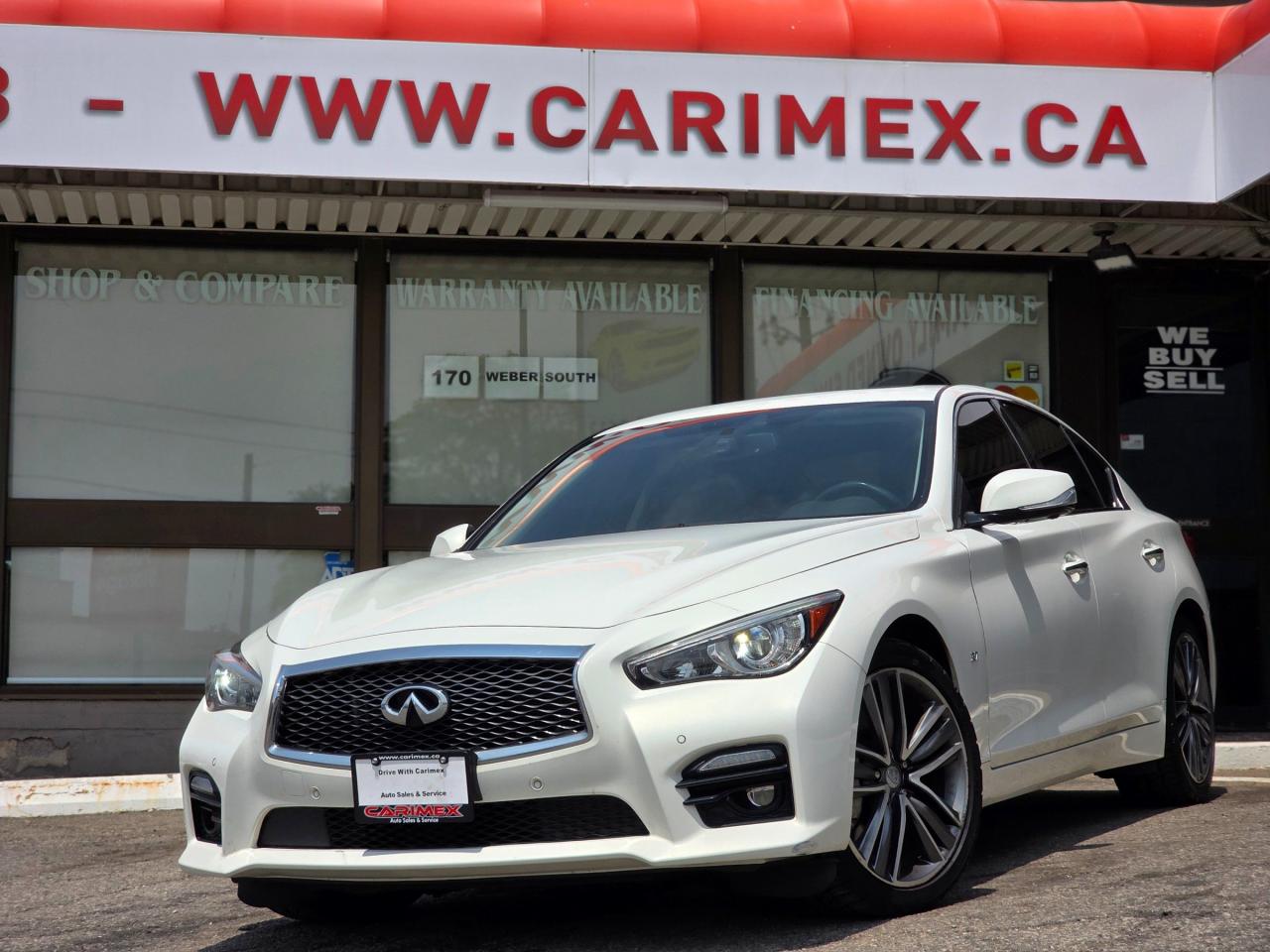 Used 2014 Infiniti Q50 LOADED Sport | LOW KMS | ACCIDENT FREE for sale in Waterloo, ON