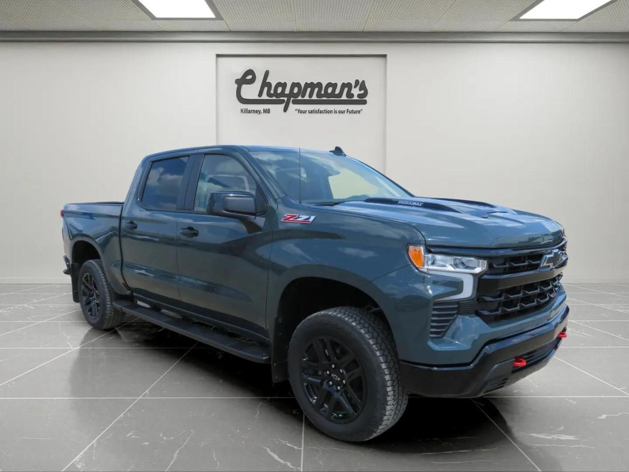 New 2025 Chevrolet Silverado 1500 LT Trail Boss HD Rear Vision Camera, Bose Speaker System, Heated Seats for sale in Killarney, MB
