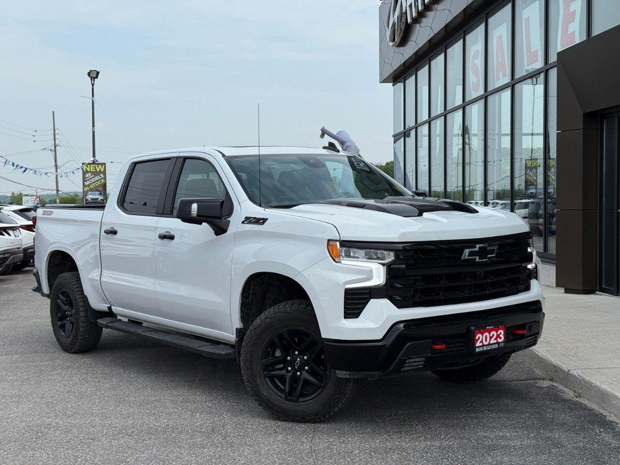 Used 2023 Chevrolet Silverado 1500 Crew Cab Standard Box 4-Wheel Drive LT Trail Boss for sale in Midland, ON