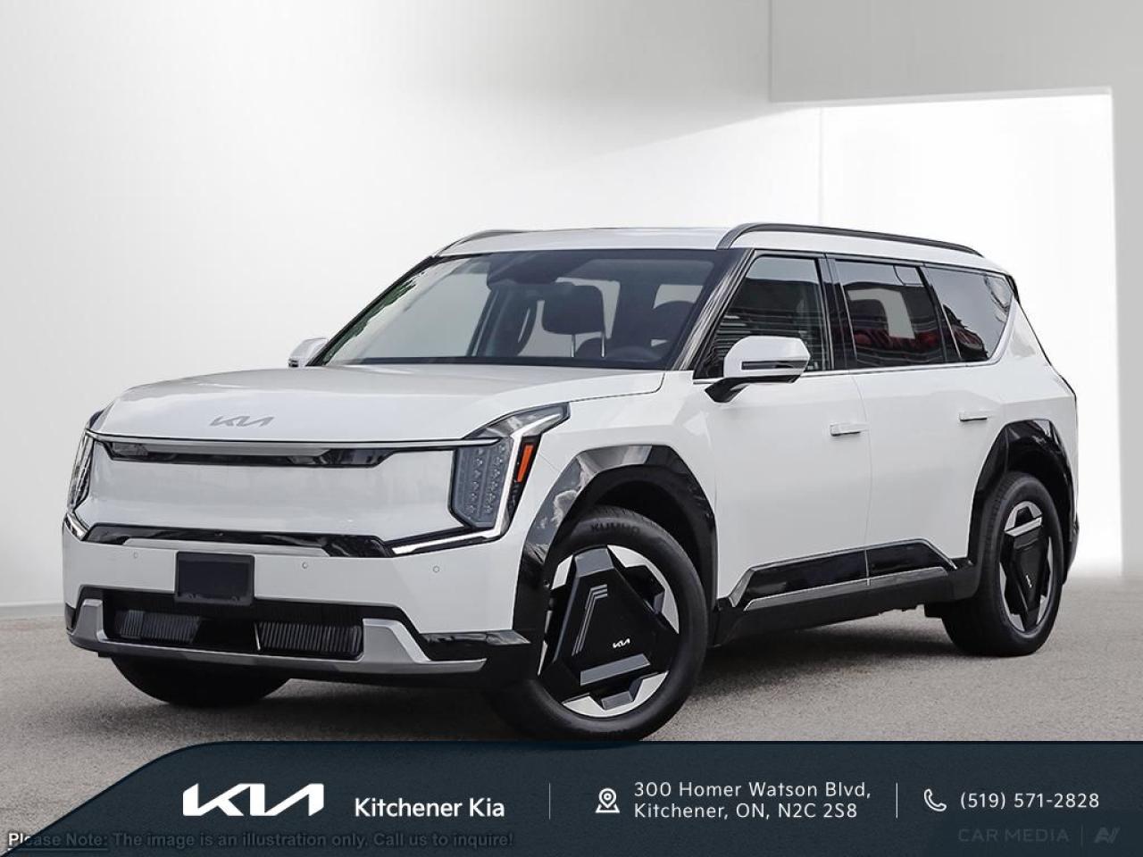 New 2026 Kia EV9 Land w/Premium Package HERE, IN STOCK, FOR SALE for sale in Kitchener, ON