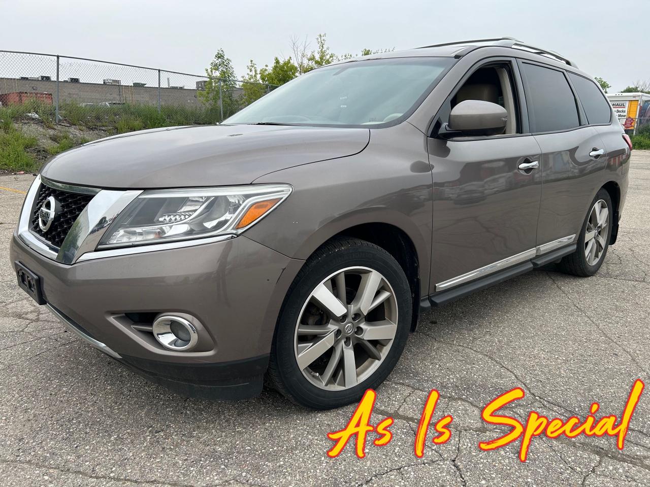 Used 2014 Nissan Pathfinder Platinum As Is Special! | You Certify, You Save! for sale in Kitchener, ON