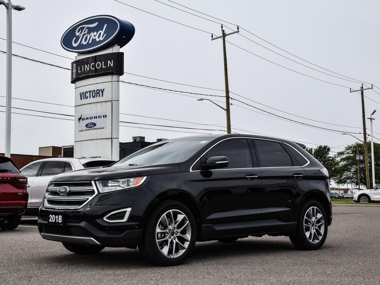 Used 2018 Ford Edge Titanium ACC + Lane Keeping | 3.5L V6 | for sale in Chatham, ON