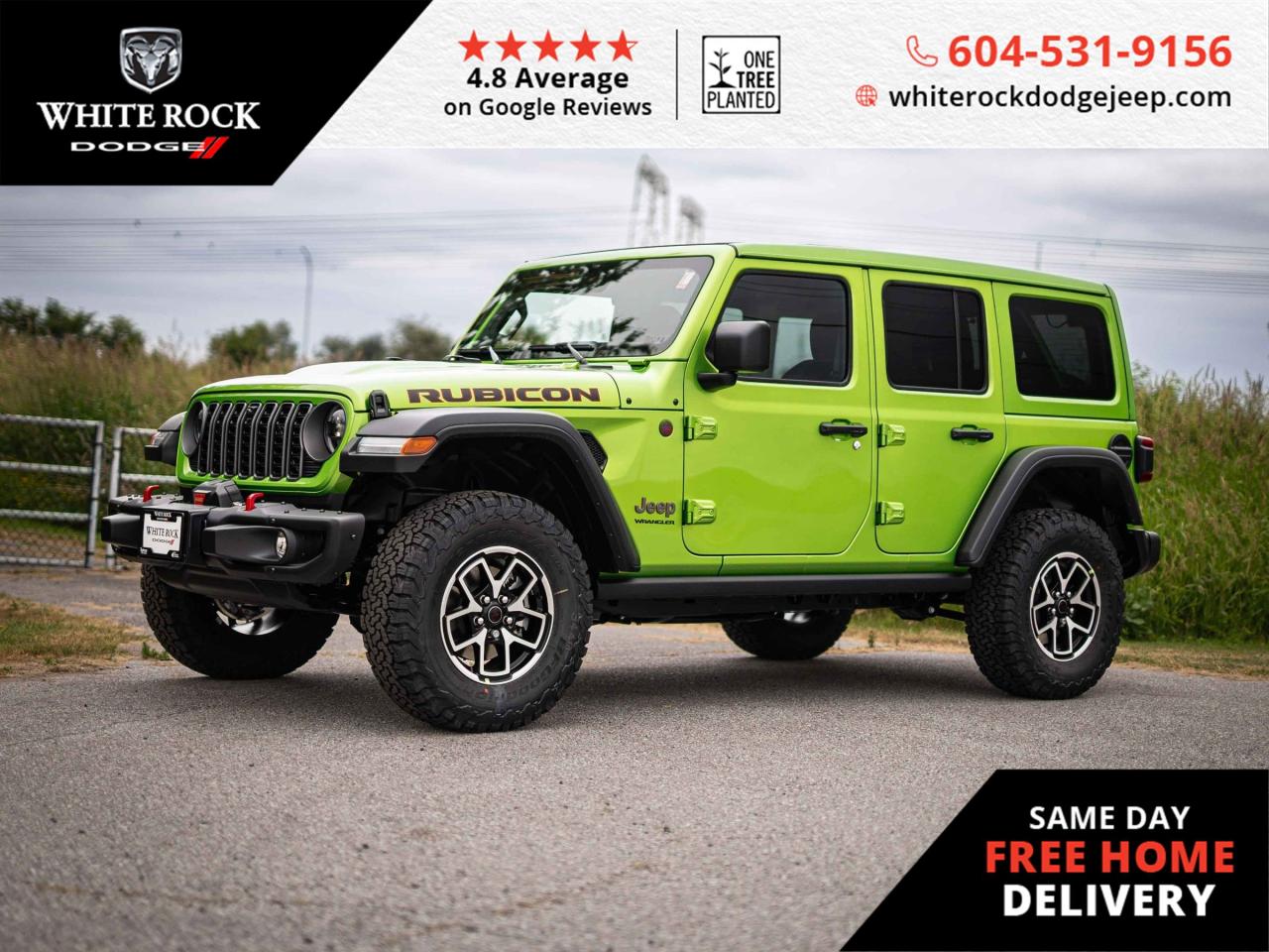 New 2025 Jeep Wrangler RUBICON for sale in Surrey, BC