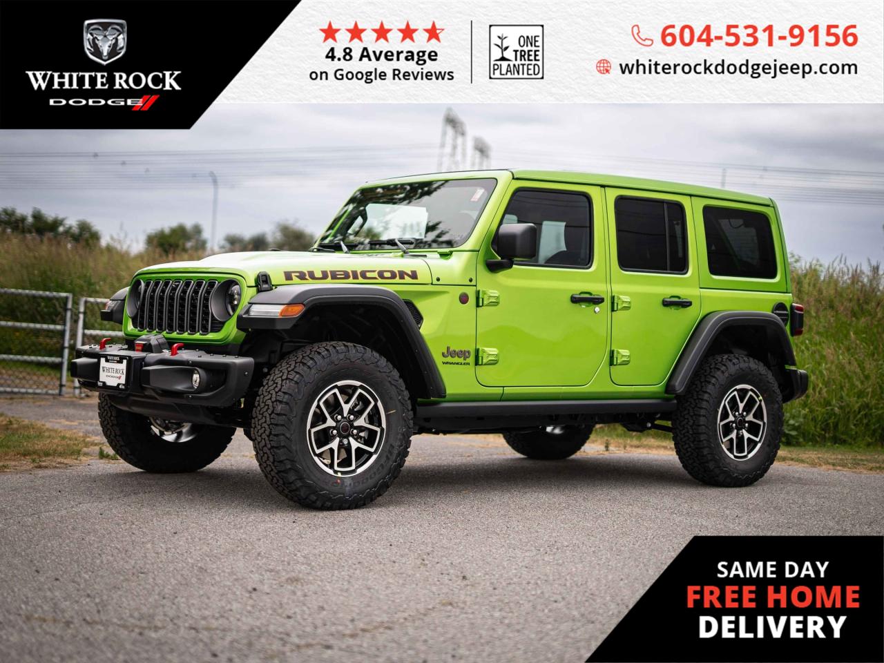 New 2025 Jeep Wrangler RUBICON for sale in Surrey, BC