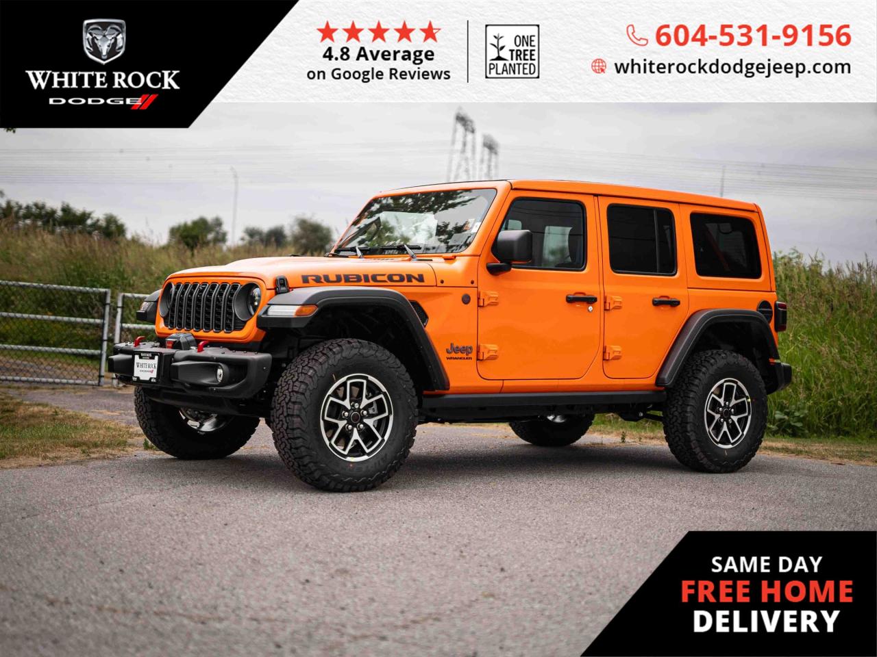 New 2025 Jeep Wrangler RUBICON for sale in Surrey, BC