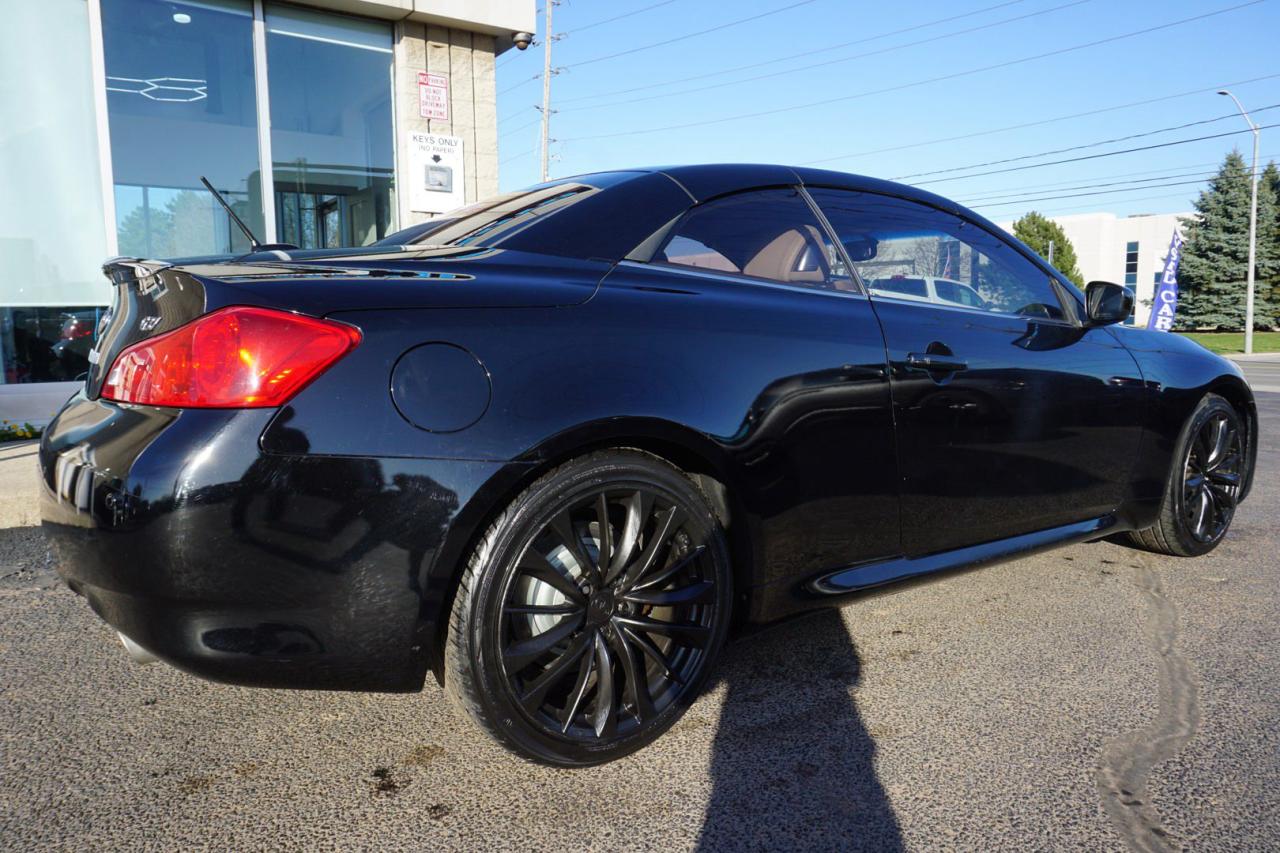 2013 Infiniti G Convertible 3.7L V6 CONVERTIBLE CERTIFIED *ACCIDENT FREE* CAMERA NAV BLUETOOTH LEATHER HEATED SEATS CRUISE ALLOYS - Photo #7