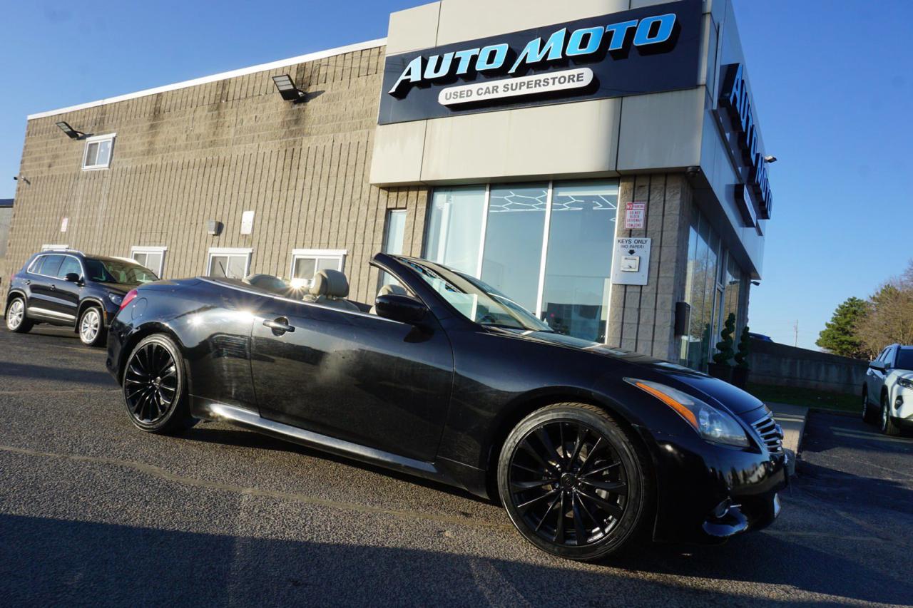 2013 Infiniti G Convertible 3.7L V6 CONVERTIBLE CERTIFIED *ACCIDENT FREE* CAMERA NAV BLUETOOTH LEATHER HEATED SEATS CRUISE ALLOYS - Photo #9
