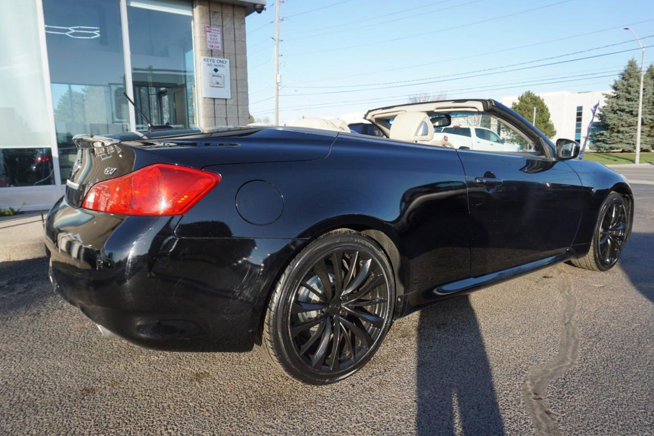 2013 Infiniti G Convertible 3.7L V6 CONVERTIBLE CERTIFIED *ACCIDENT FREE* CAMERA NAV BLUETOOTH LEATHER HEATED SEATS CRUISE ALLOYS - Photo #11