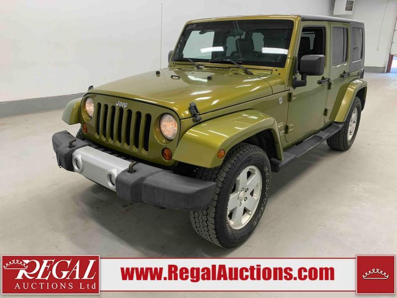Used 2010 Jeep Wrangler SAHARA/UNLIMITED SAHARA for sale in Calgary, AB