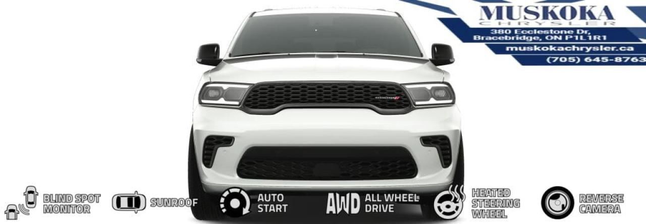 New 2025 Dodge Durango GT Plus for sale in Bracebridge, ON