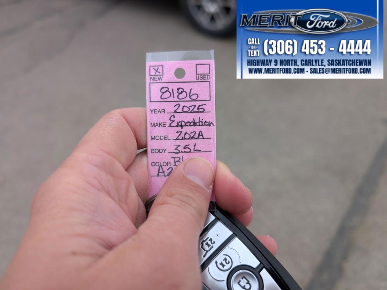New 2025 Ford Expedition Active Max - 8 Seat, 360 Cam+ for sale in Carlyle, SK