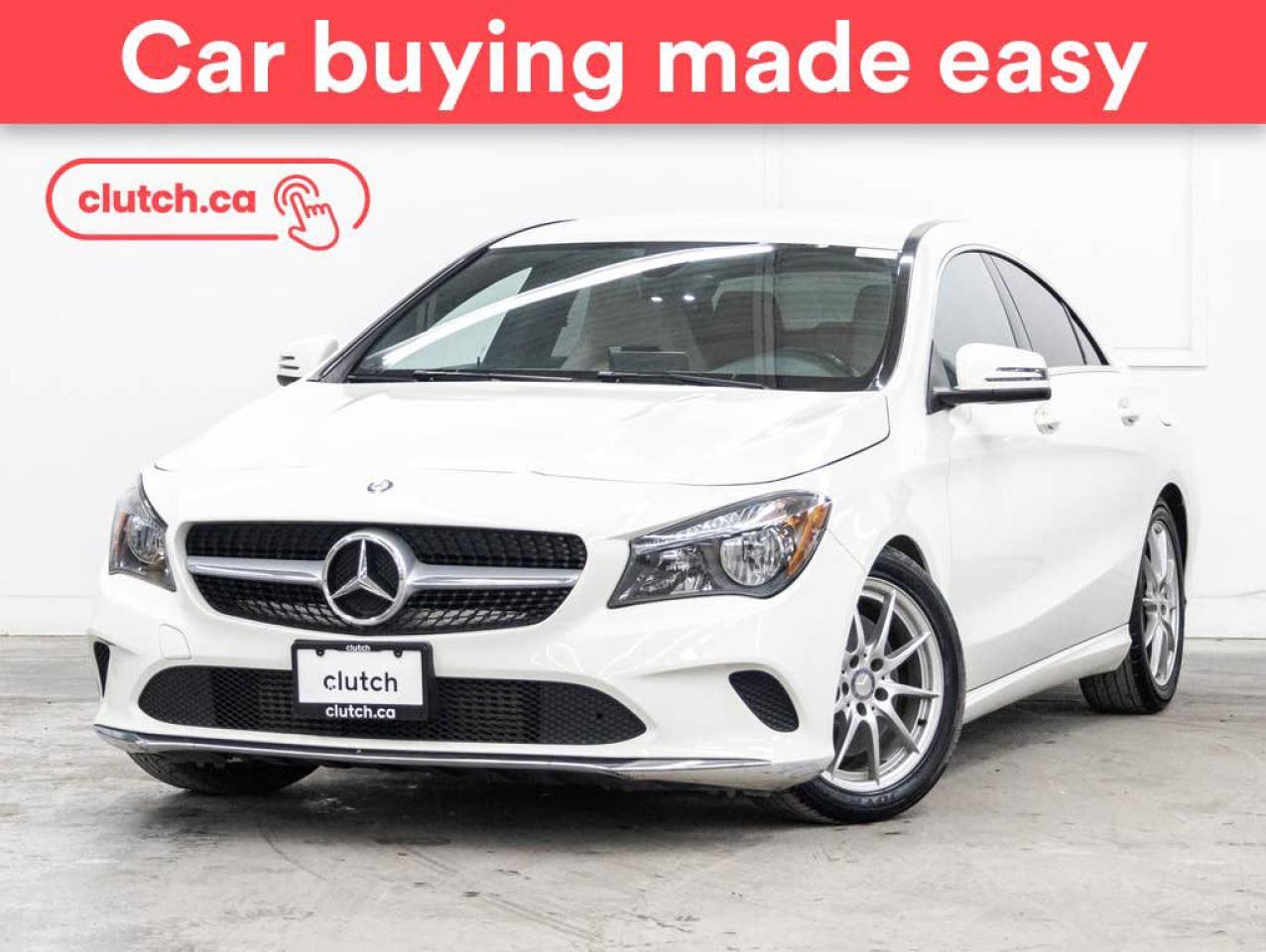Used 2017 Mercedes-Benz CLA-Class 250 4Matic AWD w/ Heated Front Seats, Cruise Control, Bluetooth for sale in Toronto, ON