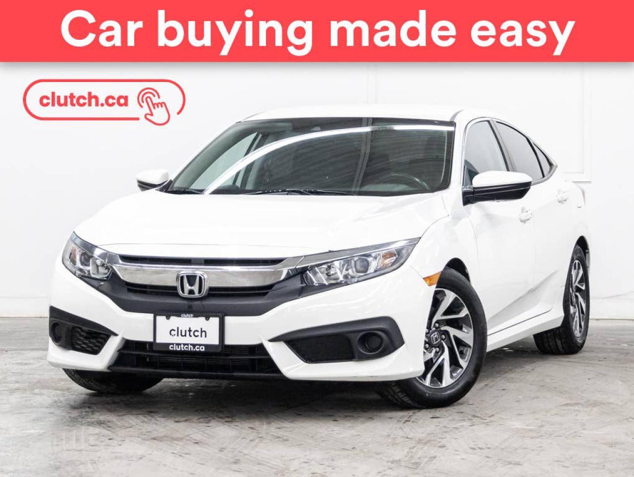 Used 2018 Honda Civic SE w/ Apple CarPlay & Android Auto, Heated Front Seats, Rearview Cam for sale in Toronto, ON