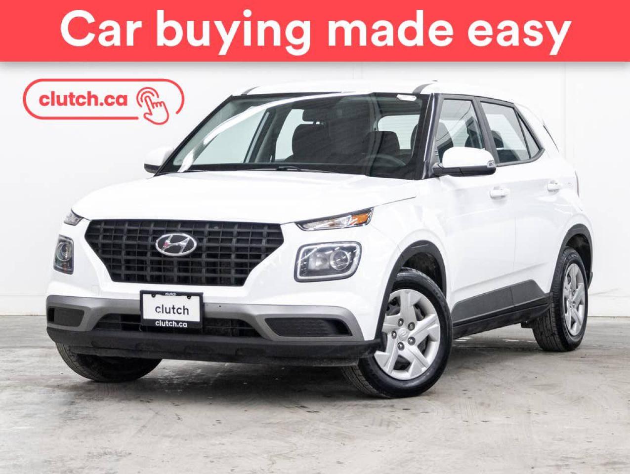 Used 2021 Hyundai Venue Essential w/ Apple CarPlay & Android Auto, Rearview Cam, Heated Front Seats for sale in Toronto, ON