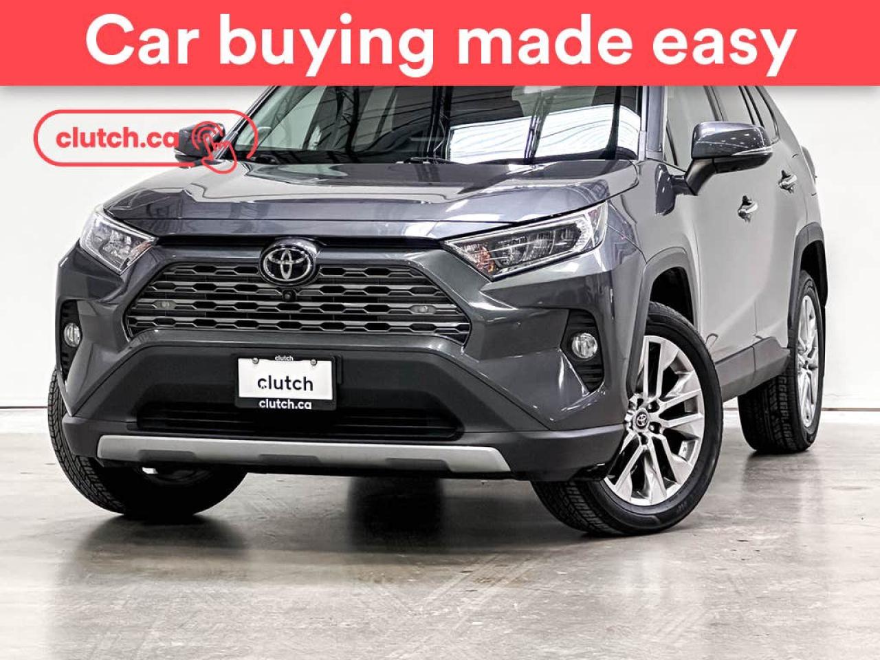 Used 2019 Toyota RAV4 Limited AWD w/ Apple CarPlay, Heated Front Seats, Rearview Cam for sale in Toronto, ON
