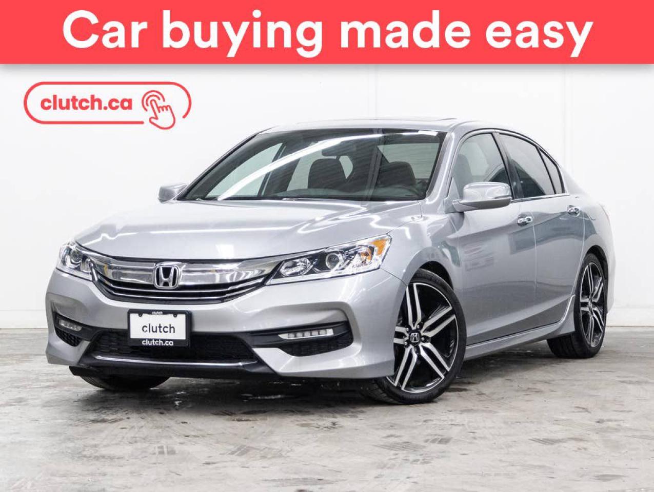 Used 2016 Honda Accord Sport w/Apple Carplay & Android Auto, Heated Front Seats, Backup Cam for sale in Toronto, ON