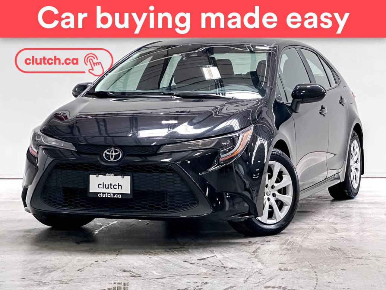 Used 2021 Toyota Corolla LE w/ Apple CarPlay, Heated Front Seats, Rearview Cam for sale in Toronto, ON