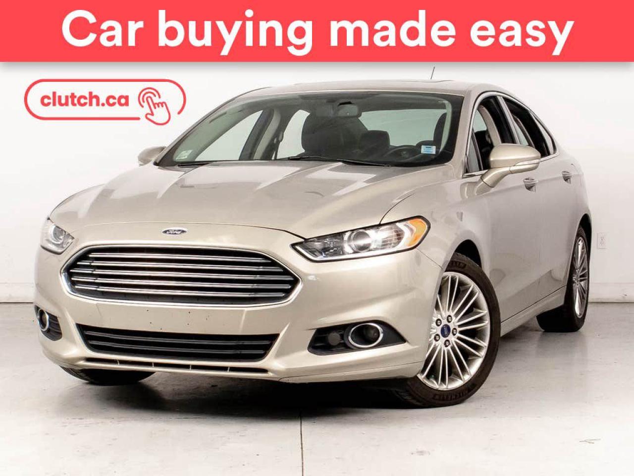 Used 2016 Ford Fusion SE AWD w/ Sunroof, Rearview Cam, Heated Seats for sale in Bedford, NS
